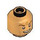 LEGO Pearl Gold Adam Warlock Minifigure Head (Recessed Solid Stud) (3626 / 102814)