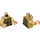 LEGO Pearl Gold Aquaman Minifig Torso (973 / 76382)