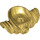 LEGO Pearl Gold Armour 3 with 3 x Cored Knob (15086)