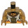 LEGO Pearl Gold Aspheera Minifig Torso (973 / 76382)