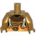 LEGO Pearl Gold Aspheera Minifig Torso (973 / 76382)