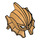 LEGO Pearl Gold Atlantean Helmet with Fish Fins (33863)