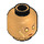 LEGO Pearl Gold Ayesha Minifigure Head (Recessed Solid Stud) (3626 / 32894)