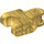 LEGO Perlgold Kugelgelenkpfanne und Achse (67695)