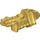 LEGO Pearl Gold Bionicle 3 x 5 x 2 Knee Shield (53543)