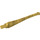 LEGO Pearl Gold Bow End with Axle (28222)