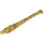 LEGO Pearl Gold Bow End with Axle (28222)