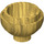 LEGO Pearl Gold Brick 2 x 2 Round Dome Inverted (15395)