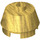 LEGO Pearl Gold Brick 2 x 2 Round with Sloped Sides (98100)