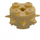 LEGO Pearl Gold Brick 2 x 2 Round with Spikes (27266)