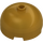 LEGO Pearl Gold Brick 3 x 3 Round Dome (49308)