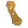 LEGO Parelmoer goud Keten Tassel met 1 x 1 Nop (25375 / 28836)