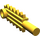 LEGO Perlgold Kettensäge Klinge (6117 / 28652)
