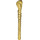 LEGO Pearl Gold Cobra Head Staff (28672 / 90390)