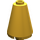 LEGO Pearl Gold Cone 2 x 2 x 2 (Open Stud) (3942 / 14918)