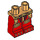 LEGO Perlgold Cragger Minifigure Hüften und Beine (3815 / 23761)