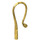 LEGO Pearl Gold Curved Long Whip (75216 / 88704)