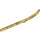 LEGO Pearl Gold Curved Spear with Capped Pommel (11156)