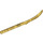 LEGO Pearl Gold Curved Spear with Capped Pommel (11156)