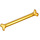 LEGO Pearl Gold Dog Bone (Long) (92691)