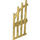 LEGO Pearl Gold Door 1 x 4 x 9 Arched Gate with Bars (42448)