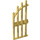 LEGO Perlgold Tür 1 x 4 x 9 Arched Gate mit Bars (42448)