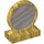 LEGO Pearl Gold Duplo Mirror (4909 / 53497)