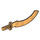 LEGO Perlgold Egyptian Khopesh Schwert (93247)