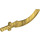 LEGO Pearl Gold Egyptian Khopesh Sword (93247)