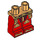 LEGO Pearl Gold Eris Minifigure Hips and Legs (3815 / 23753)