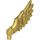 LEGO Pearl Gold Feathered Wing (11100)