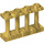 LEGO Pearl Gold Fence Spindled 1 x 4 x 2 with 4 Top Studs (15332)