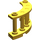LEGO Perlgold Zaun Spindled 4 x 4 x 2 Quartal Runden mit 2 Bolzen (30056)