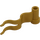 LEGO Pärlguld Flagga 1 x 4 Streamer med höger våg (4495)