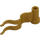 LEGO Pärlguld Flagga 1 x 4 Streamer med höger våg (4495)