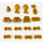 LEGO Or perlé Friends Animal Accessoires (92355 / 96392)