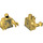 LEGO Pearl Gold Golden Zane Minifig Torso (973 / 76382)