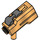 LEGO Pearl Gold Gun with Dark Stone Gray Trigger (77989)