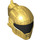 LEGO Pearl Gold Helmet with Visor (Zorii Bliss) (60768)