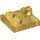 LEGO Perlgold Scharnier Platte 2 x 2 mit 1 Verriegeln Finger auf oben (53968 / 92582)