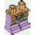 LEGO Parelmoer Goud Heupen en Lavender Poten met Gold Armor en Knee Pads (3815)
