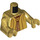 LEGO Perlgold Hogwarts Architect Minifigur Torso (973 / 76382)