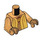 LEGO Pearl Gold Hogwarts Architect Minifig Torso (973 / 76382)