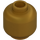 LEGO Pearl Gold Hogwarts Architect Minifigure Head (Recessed Solid Stud) (3274 / 104889)