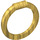 LEGO Pearl Gold Hoop with Grip (35485)