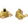 LEGO Pearl Gold Lady Jessica Minifig Torso (973 / 76382)