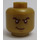 LEGO Pearl Gold Lloyd - Golden Ninja Head (Recessed Solid Stud) (3626 / 12745)