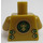 LEGO Or perlé Lloyd - Golden Ninja Torse (973 / 76382)