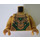 LEGO Pearl Gold Lloyd (Golden Oni) Torso (973 / 76382)