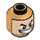 LEGO Pearl Gold Loki Minifigure Head (Recessed Solid Stud) (3626 / 35996)